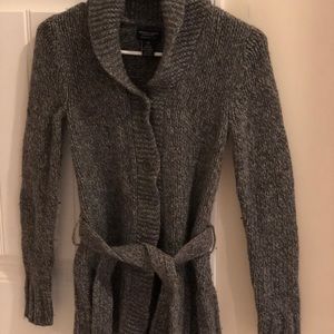 American Eagle Belted Cardigan
